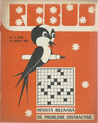 Revista Rebus nr. 8 / 15 aprilie 1980 foto