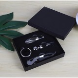 Set accesorii vin, 4 piese, cutie cadou