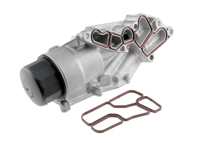 Radiator ulei motor, Termoflot cu filtru Mercedes C W203 C230, C280, C350 2005-, C W204 C230, C280, C300, C350 2007-, E W211 E230, E280, E350, E500 2