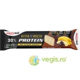 Baton Proteic 30% cu Ciocolata si Banane fara Gluten si Zahar Adaugat - Vita Rich 60g