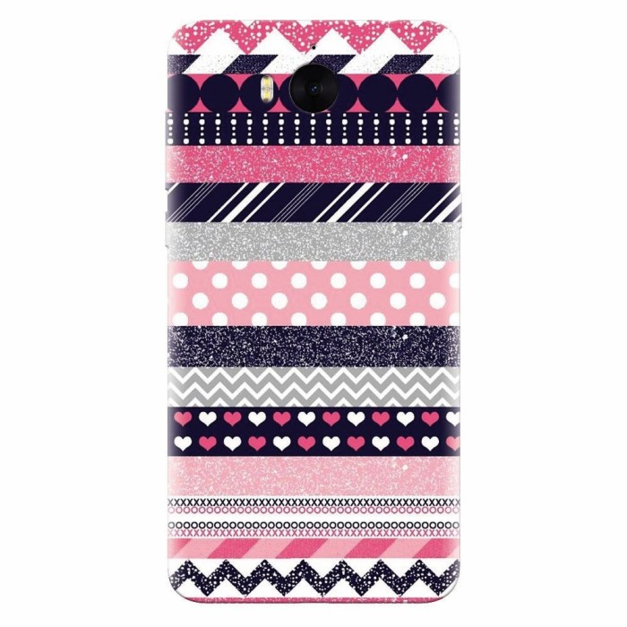 Husa silicon pentru Huawei Y5 2017, Love Pattern