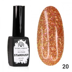 Oja semipermanenta Stardust, reflectorizant, Global Fashion 8 ml, 20