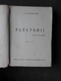 Carte Electorii - T.S. Stribling, Editura Contemporana, Brosata, 566 pagini, Carti vechi