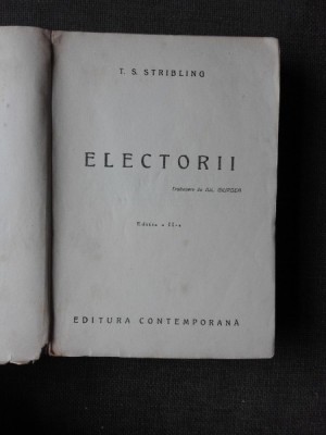 ELECTORII - T.S. STRIBLING foto