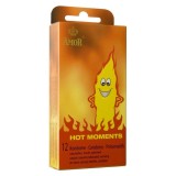 Prezervative AMOR Hot Moments, 12 Buc.