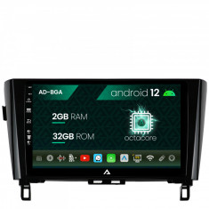 Navigatie Nissan Qashqai X-Trail (2013+), Android 12, A-Octacore 2GB RAM + 32GB ROM, 10.1 Inch - AD-BGA10002+AD-BGRKIT162