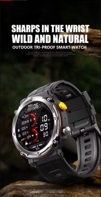 Ceas Inteligent Sport C21 PRO, Nou 2023, impermeabil, MULTIFUNCTIONAL, Rezistent la inghet si lovituri, Unisex cu Bratara detasabila foto