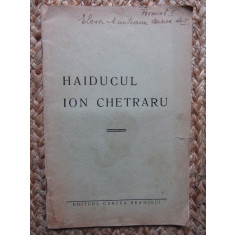 HAIDUCUL ION CHETRARU, CCA 1930