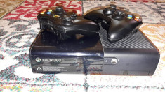 xbox 360 kinetic sensor, 500gb si 2 controlere wireless foto