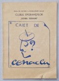 CLUBUL EPIGRAMISTILOR &#039; PASTOREL TEODOREANU &#039; , GALATI , CAIET DE CENACLU , 1988 , DEDICATIE *