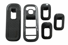 Ornamente interior Butoane Geamuri Mercedes A-Class W177 V177 (2018-Up) Carbon LHD Performance AutoTuning