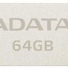 Stick USB A-DATA AUV210-64G-RGD, 64 GB, USB 2.0, metalic (Argintiu)