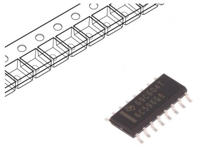 Registru de Deplasare 8bit SMD SO16 foto