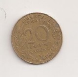 Moneda Franta - 20 Centimes 1985 v1, Europa
