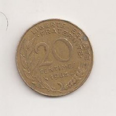 Moneda Franta - 20 Centimes 1985 v1