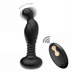 Vibrator anal LoveS Shaking Head Black