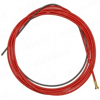 Spirala ghidare izolata pentru sarma de sudura 1.0-1.2 mm la 3 metri lungime Spirala ghidare izolata pentru sarma de sudura 1.0-1.2 mm la 3 metri lungime