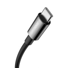 CABLU alimentare si date Baseus Superior (SUPERVOOC), pt. smartphone, USB la USB Type-C , 65W, 2m, negru &amp;amp;quot;CAYS001001&amp;amp;quot; (timbru verde 0.18 lei foto