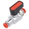Robinet Mecanic cu Bilă 4mm Alamă Nichelată 20bar