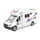 Jucarie Rulota cu sunet si lumini, usi interactive, 1:14, Alb, ATU-088447, Oem