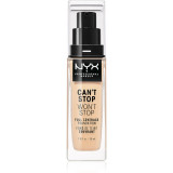 NYX Professional Makeup Can&#039;t Stop Won&#039;t Stop Full Coverage Foundation fond de ten cu acoperire ridicată culoare 06 Vanilla 30 ml