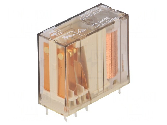 Releu Electromagnetic DPDT 24V 8A