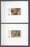 Togo 1976 Paintings Christmas x 2 DELUXE PROOFS MNH S.697, Nestampilat
