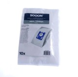 Set 10 saci compatibili S-bag clasic Long Perfomance pentru aspirator AEG,, Philips