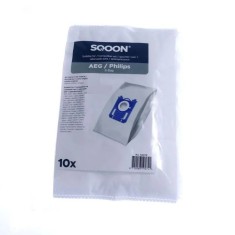 Set 10 saci compatibili S-bag clasic Long Perfomance pentru aspirator AEG,