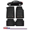 Covorașe Auto TeamCar&reg; Tip Tăviță Compatibile Renault Megane II (2002&ndash;2009) - Cabrio, Cauciuc