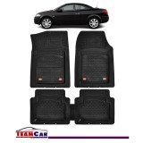 Covorașe Auto TeamCar&reg; Tip Tăviță Compatibile Renault Megane II (2002&ndash;2009) - Cabrio, Cauciuc
