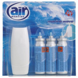 Odorizant Spray AIR Marine Wave, cu 3 Rezerve, 3x15 ml, Odorizante Camera cu Rezerve, Odorizante Camera cu Rezerve, Odorizant Pulverizator de Camera,