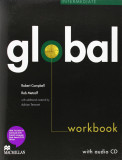Global Intermediate Workbook + CD without Key | Robert Campbell, Rob Metcalf, Macmillan Education