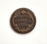 moneda veche BOEMIA Imp. Austriac 1 Groschl Greschl _ km # 791
