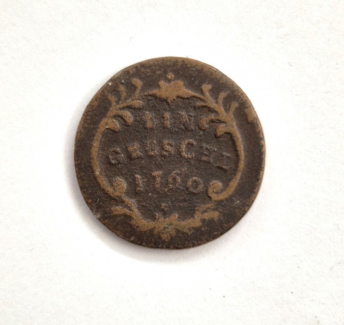 moneda veche BOEMIA Imp. Austriac 1 Groschl Greschl _ km # 791