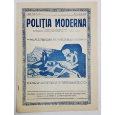POLITIA MODERNA , REVISTA LUNARA DE SPECIALITATE , LITERATURA SI STIINTA , ANUL VIII , NR. 94 , DECEMBRIE , 1933