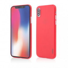 Husa Vetter pentru iPhone XS, X, Clip-On, Ultra Thin Air Series, Rosu