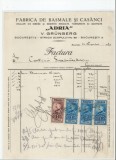 Romania, Fabrica de basmale si casanci &quot;Adria&quot;, Factura, Bucuresti, 1930