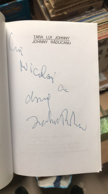 vol. JOHNNY RĂDUCANU CU AUTOGRAF - Țara Lui Johnny (2011) foto