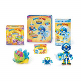 Set 3 figurine,&nbsp;SuperThings,&nbsp;Guardians of Kazoom Kid si Kazoom Slider, Albastru