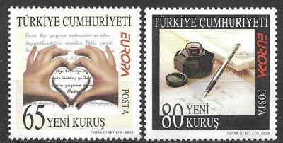 Turcia 2008 - Europa 2v.neuzat,perfecta stare(z) foto