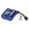 Instrument de modelism VHWB, baterie RC pentru Syma Q2, Q3 / Skytech H100, H102, H106, H120 &ndash; 600 mAh 7.4 V Li-Ion, SM-2P