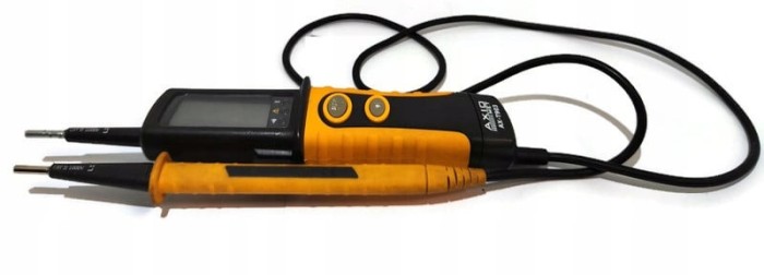 Tester AXIOMET AX-T903, CAT III 1000V, EN 61010, Folosit la avertizarea &icirc;mpotriva tensiunilor din cabluri