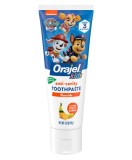 Pastă de dinți pentru copii Orajel Paw Patrol, 2&ndash;10 ani, protecție &icirc;mpotriva cariilor, aromă de fructe și bubble gum, 119 g