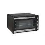 Cuptor electric cu ventilator, 2500W, capacitate 80L, termostat reglabil, timer, geam dublu