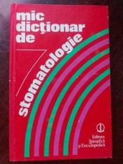 Mic dictionar de stomatologie