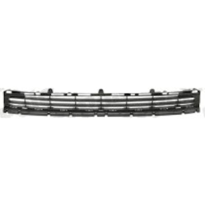 Grila radiator, masca fata Peugeot Partner, 03.2008-06.2012, parte montare centrala, neagra, 579205-J, Aftermarket foto