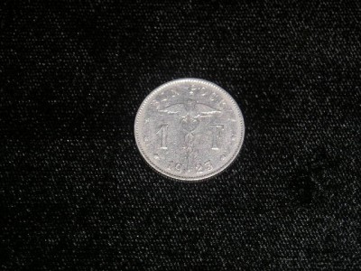 C50 - Moneda foarte veche - Belgia - 1 franc - 1923 foto