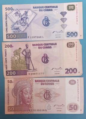 Bancnote Congo foto