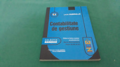 CONTABILITATE DE GESTIUNE/ LOUIS DUBRULLE/ 2002 foto